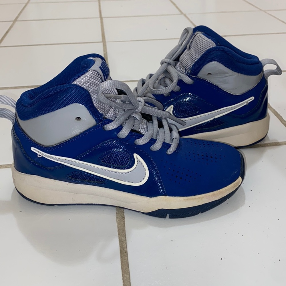 Nike toddler blue sneakers size 12